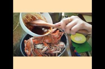 chili garlic crabs /w butter  (easy to cook)