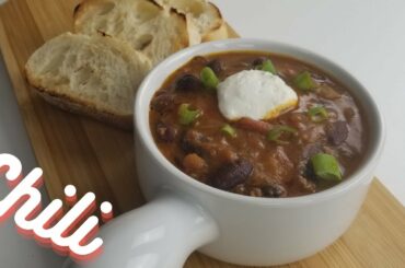 Best Chili Recipe |  Homemade Beef and Beans Chili Recipe