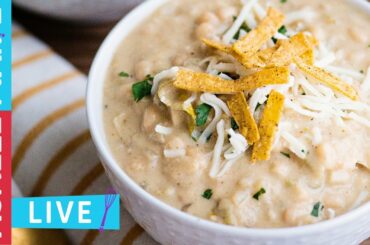 White Chicken Chili and Cornbread Recipes - LIVE