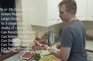 202009 JG VanBuild Subfloor Part2 Wendys copycat Chili recipe