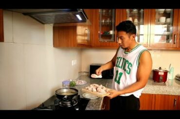 chicken chili || home cook || delicious || food vlog || Tibetan vlogger || Bir ||