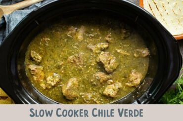 Slow Cooker Chile Verde