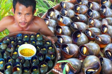 Cooking snail BBQ with chili sauce recipe