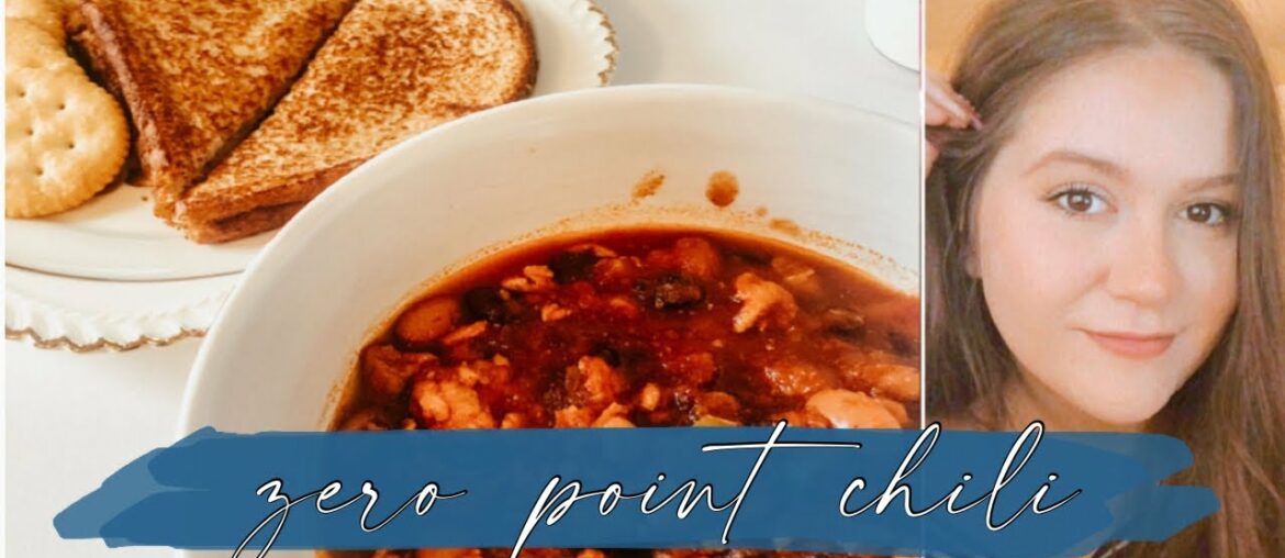 ZERO POINT CHILI || WW Chili, Healthy Turkey Chili || My Weight Loss Journey