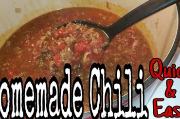 Homemade Chili WITHOUT BEANS | Quick & Easy Recipe | Kris Talks