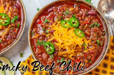 Smoky Chipotle Beef Chili - The Best Chili Recipe!