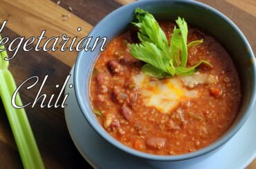 Vegetarian chili recipe in a pressure cooker  | Homemade Easy and Healthy chili recipe