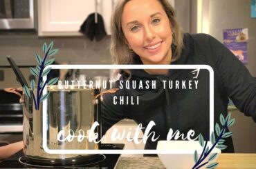 MEAL FOR WEIGHT LOSS: Butternut Squash Turkey Chili (FALL RECIPE)
