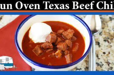 How to make Beef Chili in a Sun Oven