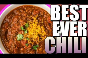 WORLD'S GREATEST CHILI RECIPE and IT'S SO EASY TO MAKE