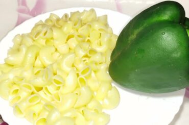 Chili Capsicum Macaroni/Pasta Recipe/Macaroni Recipe