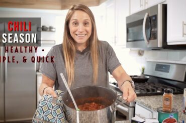 THE BEST CLASSIC CHILI... TURNED HEALTHY