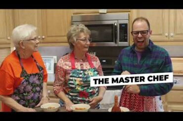 Chris Todd, Betty and Myra Cooking Chili