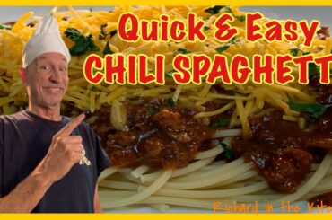 QUICK AND EASY CHILI SPAGHETTI | Richard in the kitchen