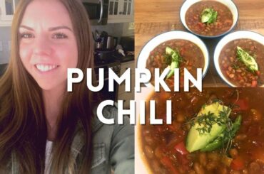Fall Pumpkin Chili (budget friendly)