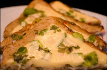 Cheese Chili Toast | Breakfast & Evening snack recipe