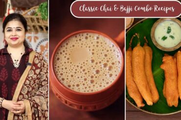 Masala Chai | Chilli Bajji & Plantain bajji | Tea Shop chai and Bajji | Street Food Recipes