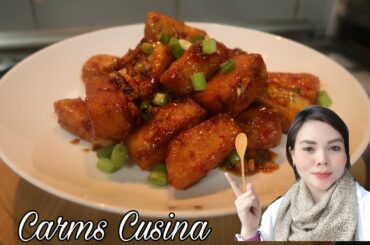 Fried Tofu With Spicy sweet chili Glaze Recipe - CARMS CUSINA