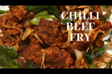 How to Make Beef 65 Recipe/ Beef chili Fry at home