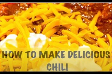 How to make homemade BEEF CHILI Delicious Award Winning Recipe    No Beans    Keto Friendly LOW Carb