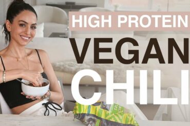 VLOG: Easy Plant Based Chili Recipe Self-Care Saturday | Mona Vand