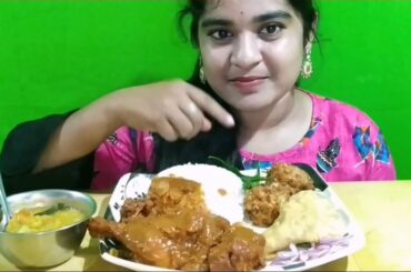 1 Kg Chili Chicken Eating Challenge |Chicken Chili Eating Challenge |Chicken Rice Eating Competition