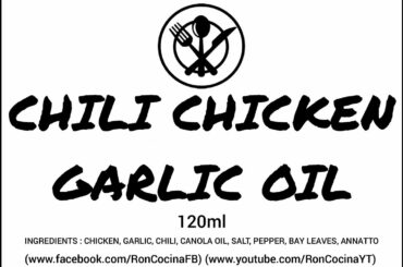 HOW TO MAKE : CHILI CHICKEN GARLIC OIL #chiligarlic #chickenoil #inasal #siomai