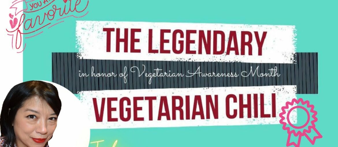 Vegetarian Chili (Frog Commissary Cookbook) in honor of Vegetarian Awareness Month 2020