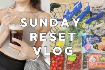 SUNDAY RESET VLOG: workout, groceries, cleaning my apt, new clothes i bought, killer chili recipe!