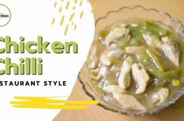 Chicken Chili Recipe | Restaurant Style by Cooking Ideass (2020)