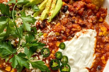 Fufu’s Kitchen- Healthy Turkey Chili