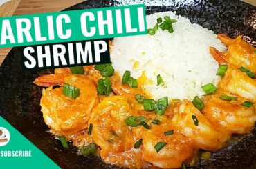 Garlic Chili Shrimp | How to make Garlic Chili Shrimp | Garlic Chili Prawns Recipe | Spicy Shrimp