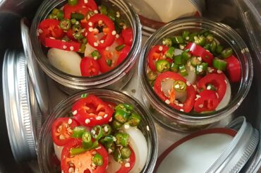 Pickling Some Spicy Peppers
