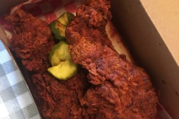 “Glass of milk” level fried chicken from DL Chicken Shack, Vancouver, Canada.