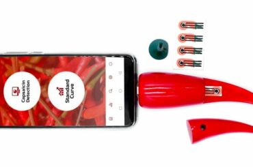 Thai university develops smartphone sensor to measure the heat of Chilis.