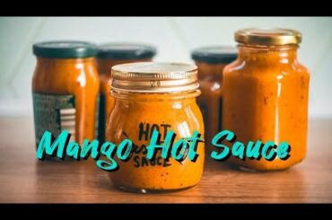 I made Mango Hot Sauce using some of the world's hottest peppers. Here's how it went