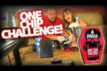 My 11 year old - who hates spicy anything - insisted on doing the one chip challenge with me. Watch her melt.