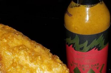 Last Dab XXX - Fruity and well balanced with enjoyable near overwhelming heat. (Pepper X and Carolina Reaper - 2M+ schoville units)