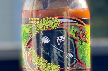 Reaper pickles, these guys are pretty wicked but delicious.