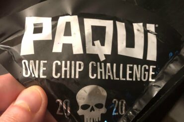 This chip was no joke! Knocked me on my ass and I lost my dinner