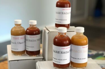 Some spicy sauces I made!