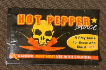 Some hot sauce I found in a British 24 hour ration box.