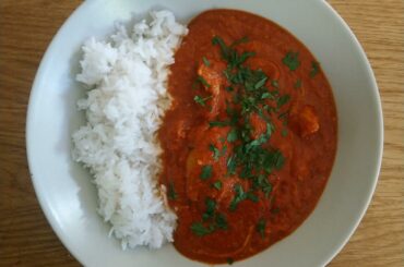 Homemade Indian style curry with habanero and ghost peppers