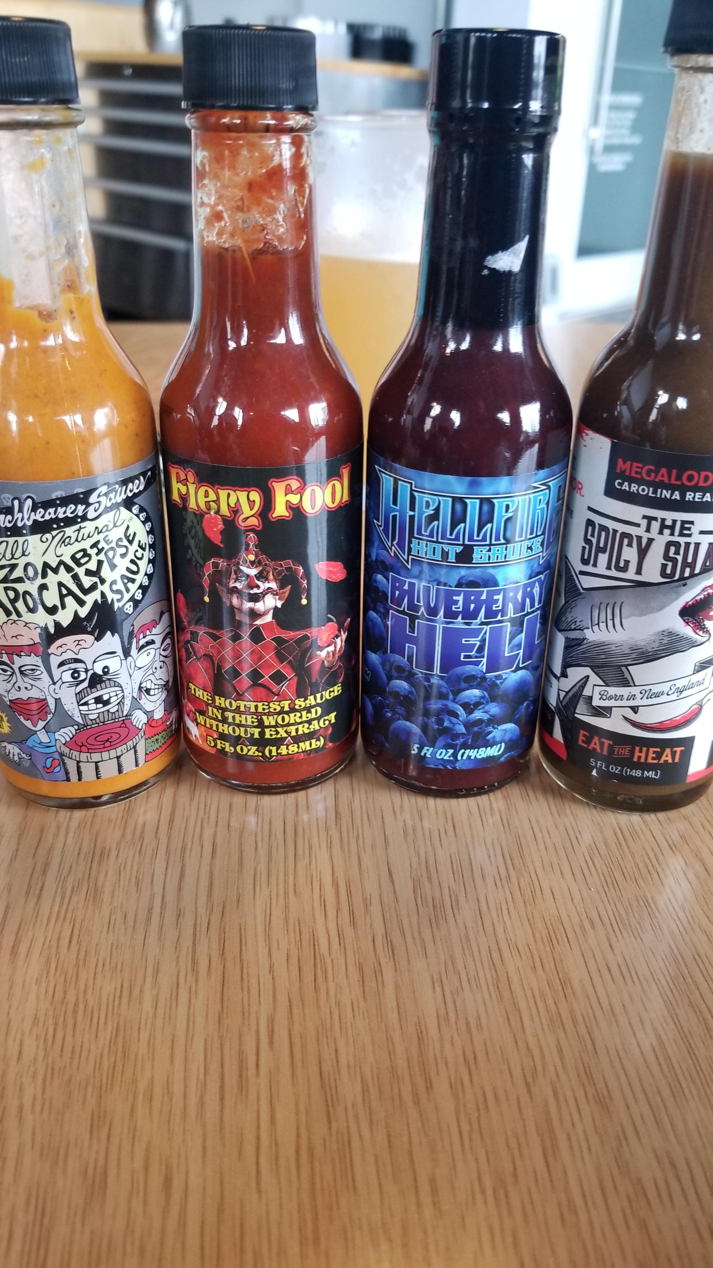 When you come across a store that sells hot sauce.......mistakes were