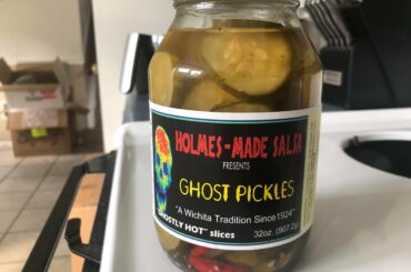 Going to go real nice on a Pulled Pork Sandwich