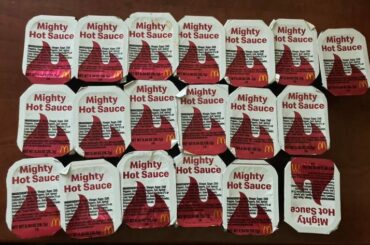 This mighty hot sauce is pretty good.