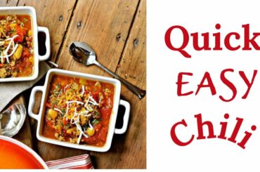 Quick Easy Chili