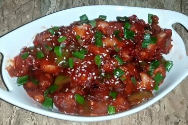 Chicken chili with gravy || how to make chicken chili || Restaurant style ||Chatpatti Food Recipes