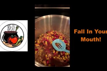 Cooking For The Season With Jessica Dwyer:  Fall In Your Mouth Chili