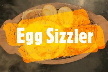 Egg Sizzler with chili soya sauce | Egg Fried rice | Easy recipe